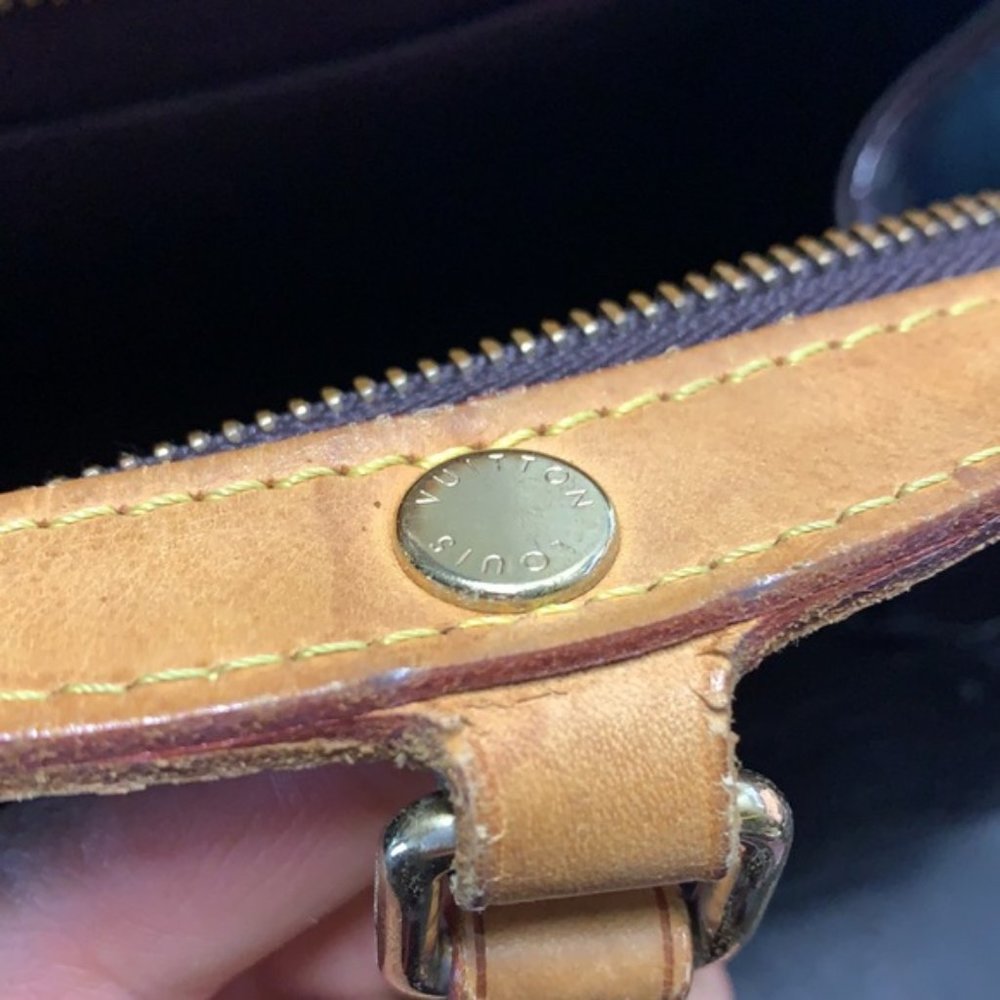 Louis Vuitton purple Brea MM Amarante Bordeaux Vernis - Picture 12 of 12